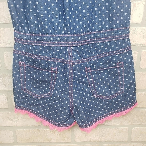 U.S. POLO ASSO. Jean Romper Size 12 - Picture 3 of 11